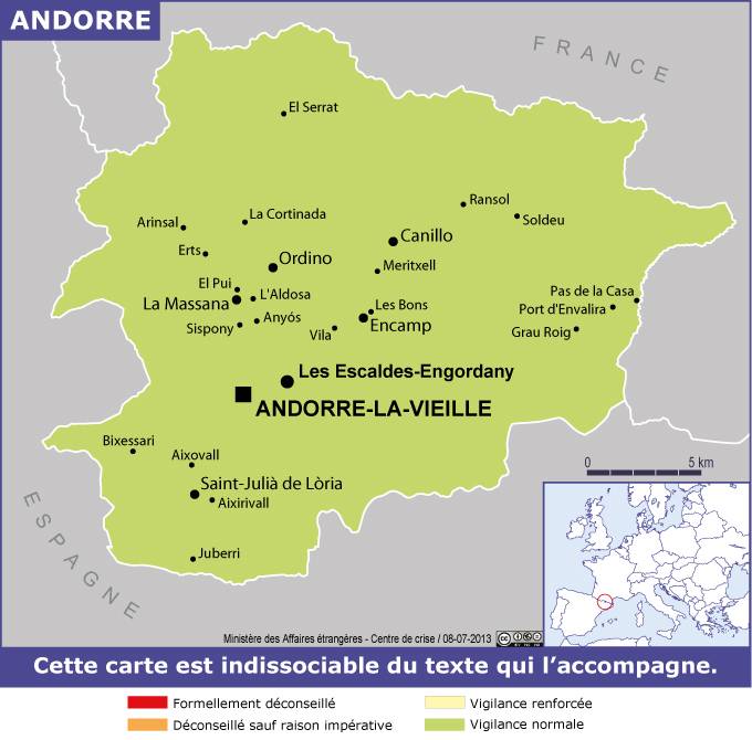 Consulter les conseils aux voyageurs de France Diplomatie