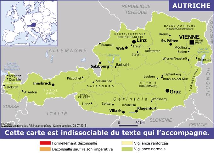 Consulter les conseils aux voyageurs de France Diplomatie