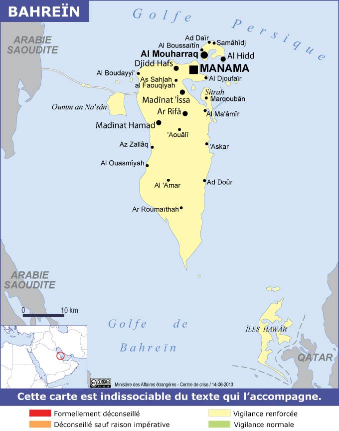 Consulter les conseils aux voyageurs de France Diplomatie