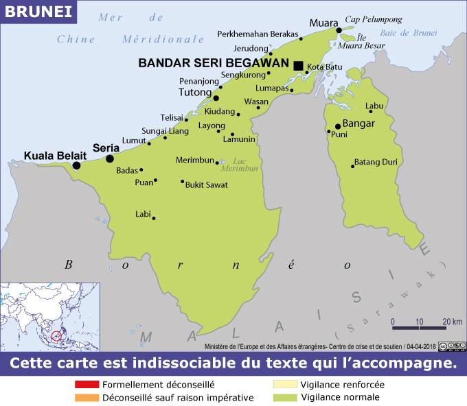 Consulter les conseils aux voyageurs de France Diplomatie