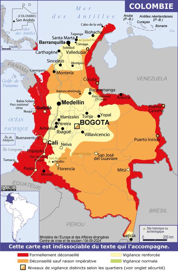 Consulter les conseils aux voyageurs de France Diplomatie