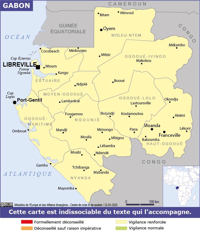 Consulter les conseils aux voyageurs de France Diplomatie