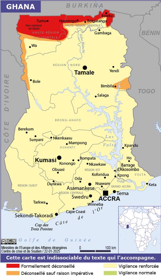 Consulter les conseils aux voyageurs de France Diplomatie