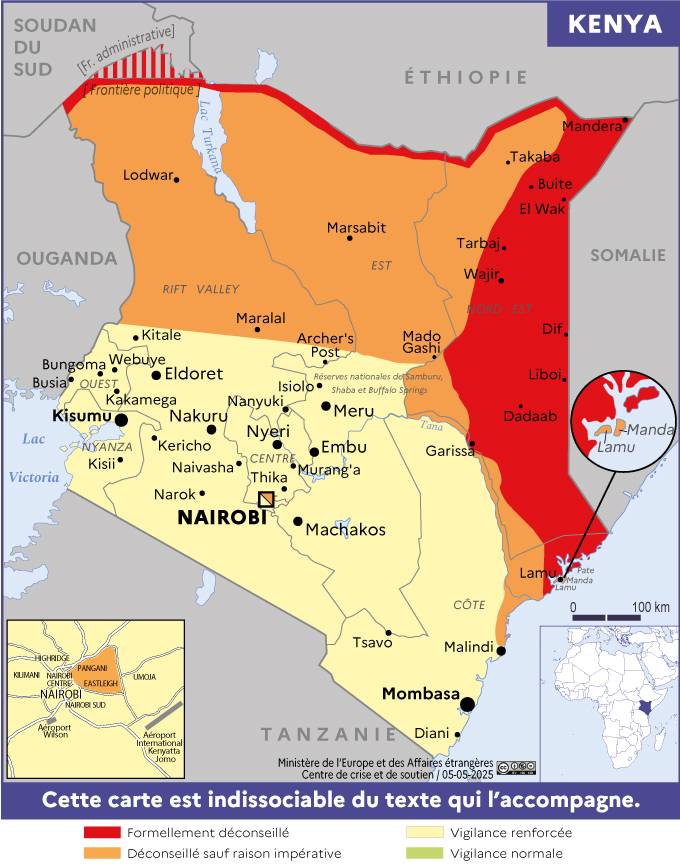 Consulter les conseils aux voyageurs de France Diplomatie