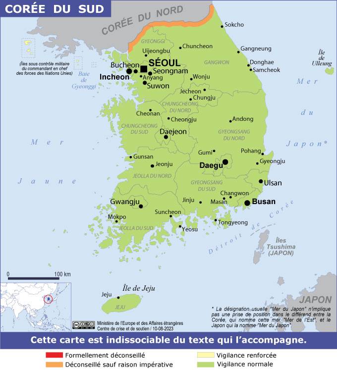 Consulter les conseils aux voyageurs de France Diplomatie