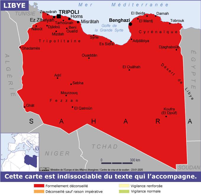 Consulter les conseils aux voyageurs de France Diplomatie