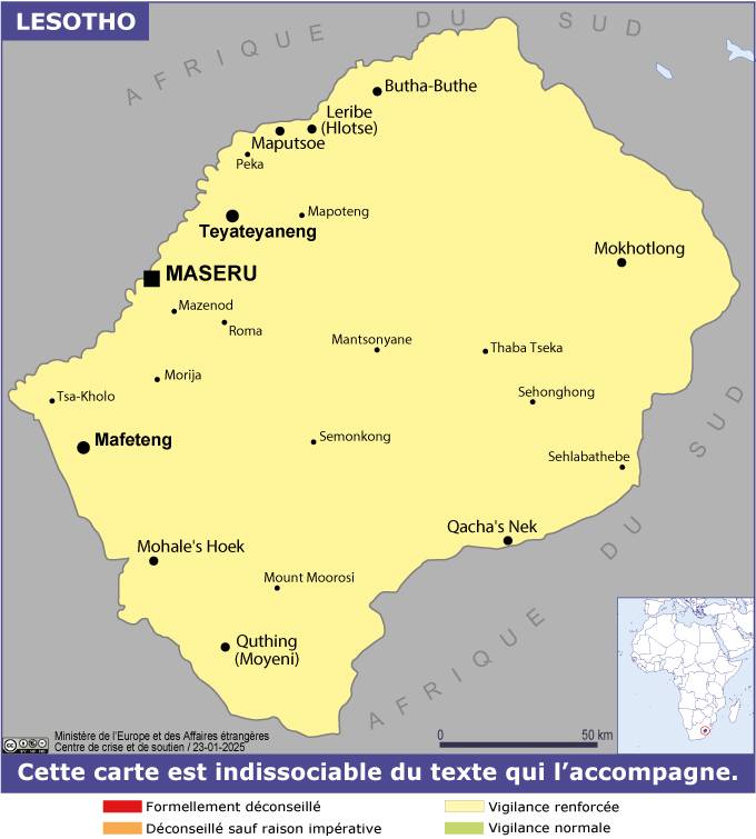 Consulter les conseils aux voyageurs de France Diplomatie