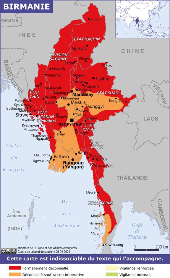 Consulter les conseils aux voyageurs de France Diplomatie
