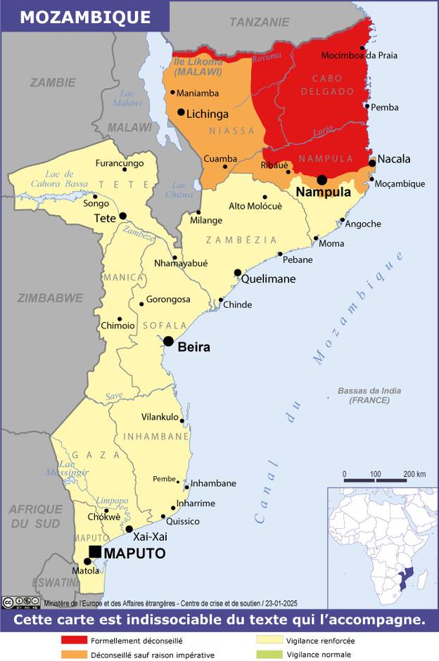 Consulter les conseils aux voyageurs de France Diplomatie