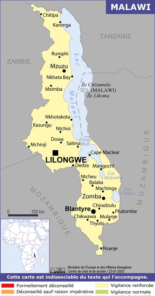 Consulter les conseils aux voyageurs de France Diplomatie