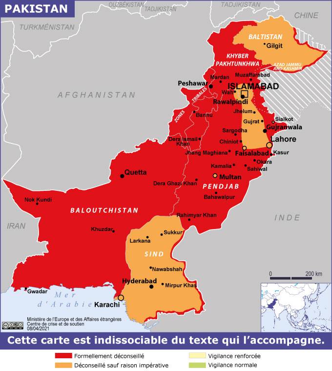 Consulter les conseils aux voyageurs de France Diplomatie