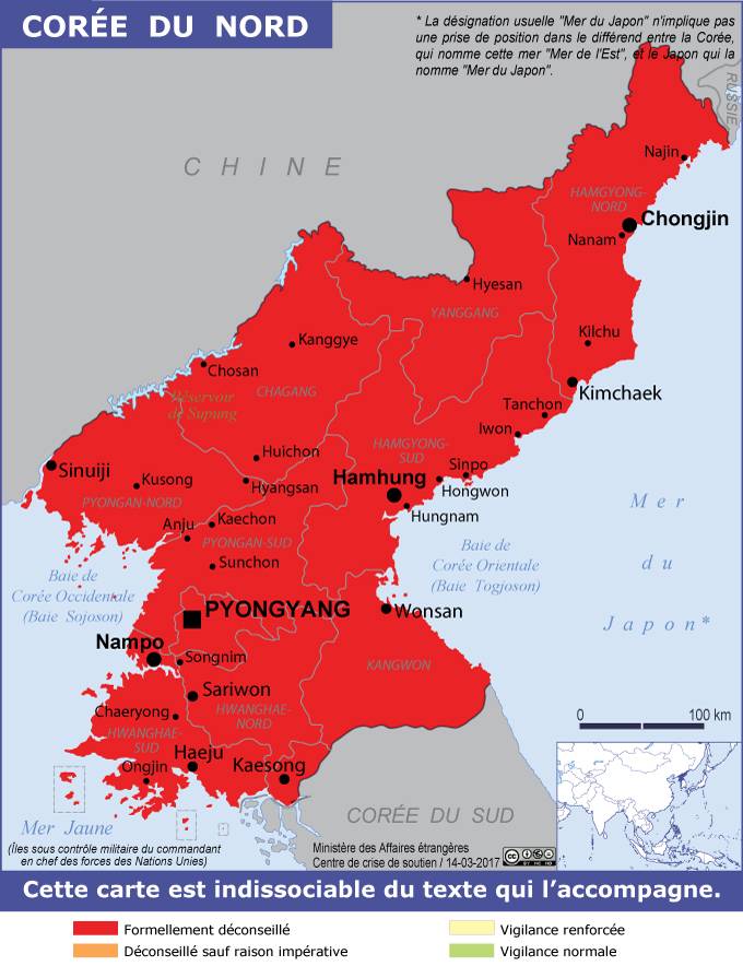 Consulter les conseils aux voyageurs de France Diplomatie