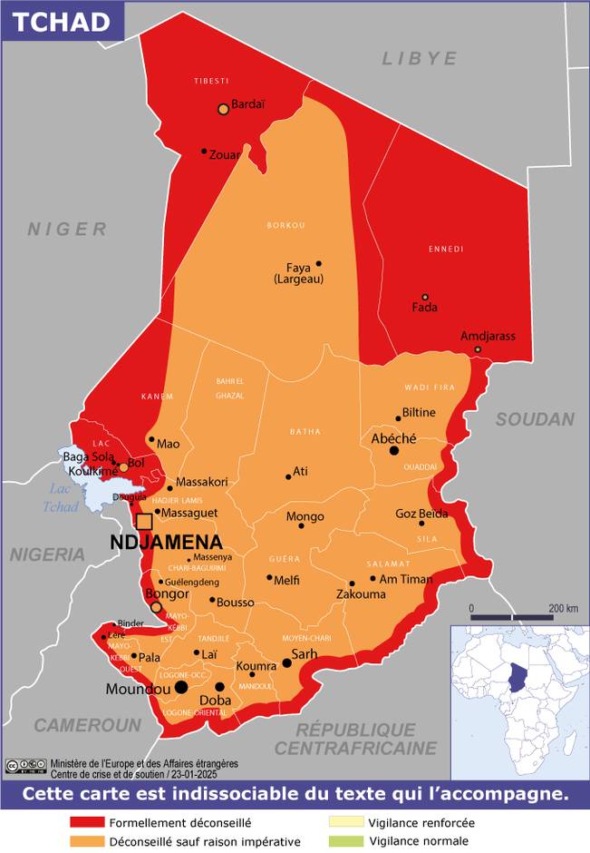 Consulter les conseils aux voyageurs de France Diplomatie