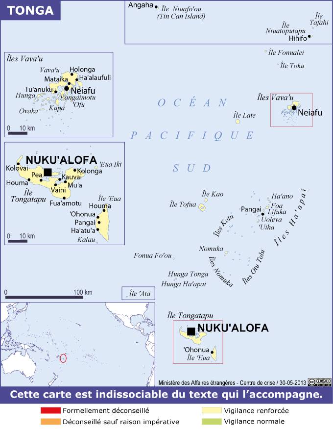 Consulter les conseils aux voyageurs de France Diplomatie