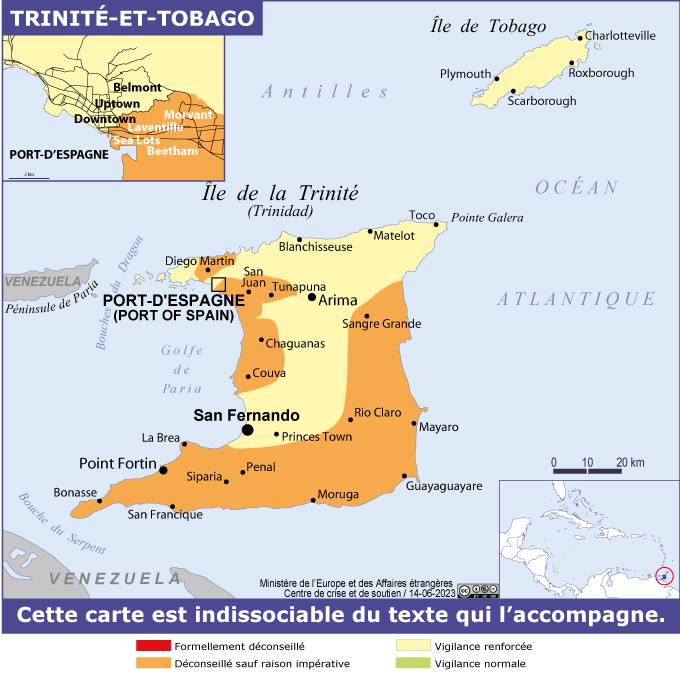 Consulter les conseils aux voyageurs de France Diplomatie