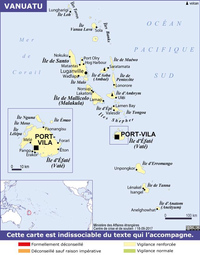 Consulter les conseils aux voyageurs de France Diplomatie