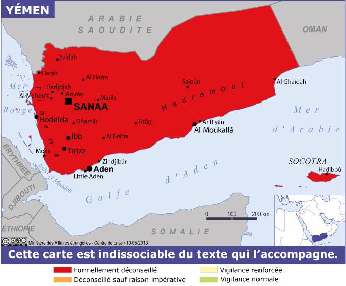 Consulter les conseils aux voyageurs de France Diplomatie